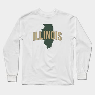 Illinois State Long Sleeve T-Shirt